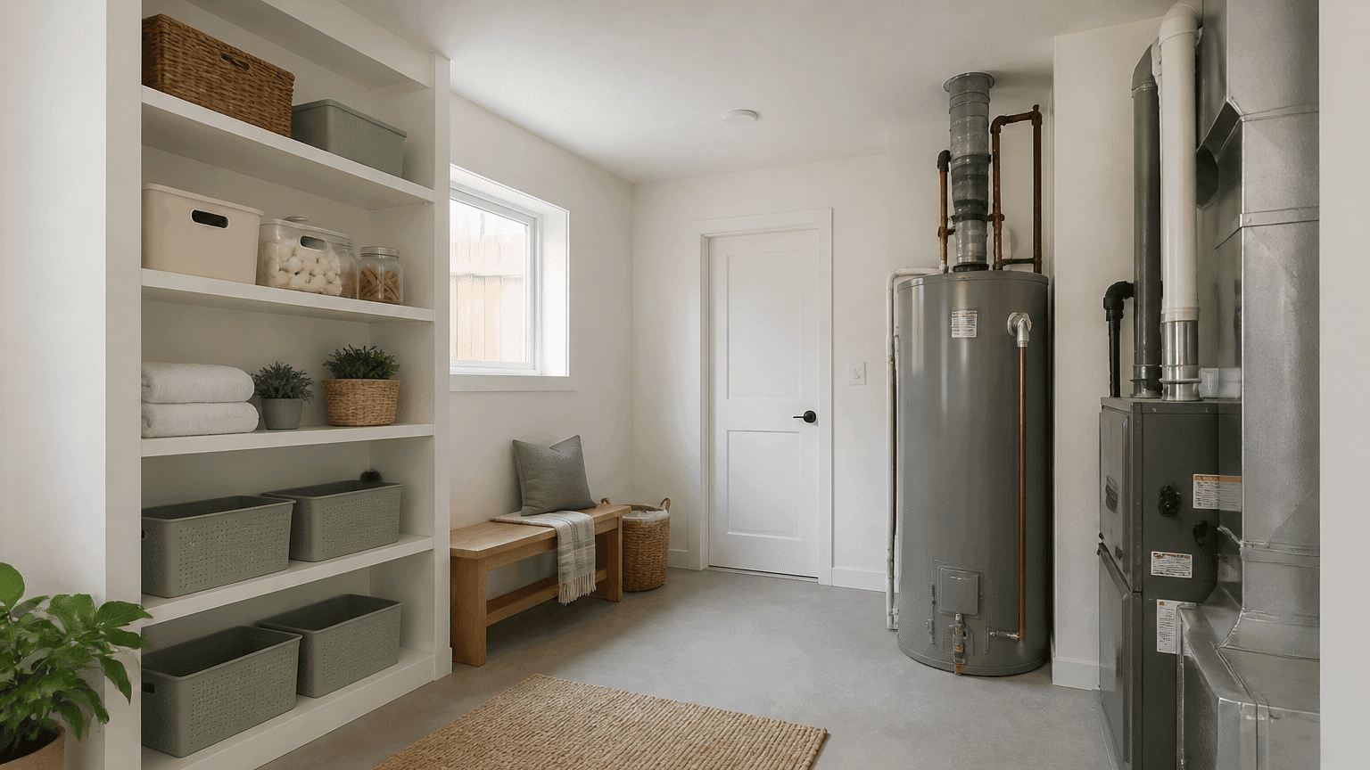 Utility Room Painting in Vancouver