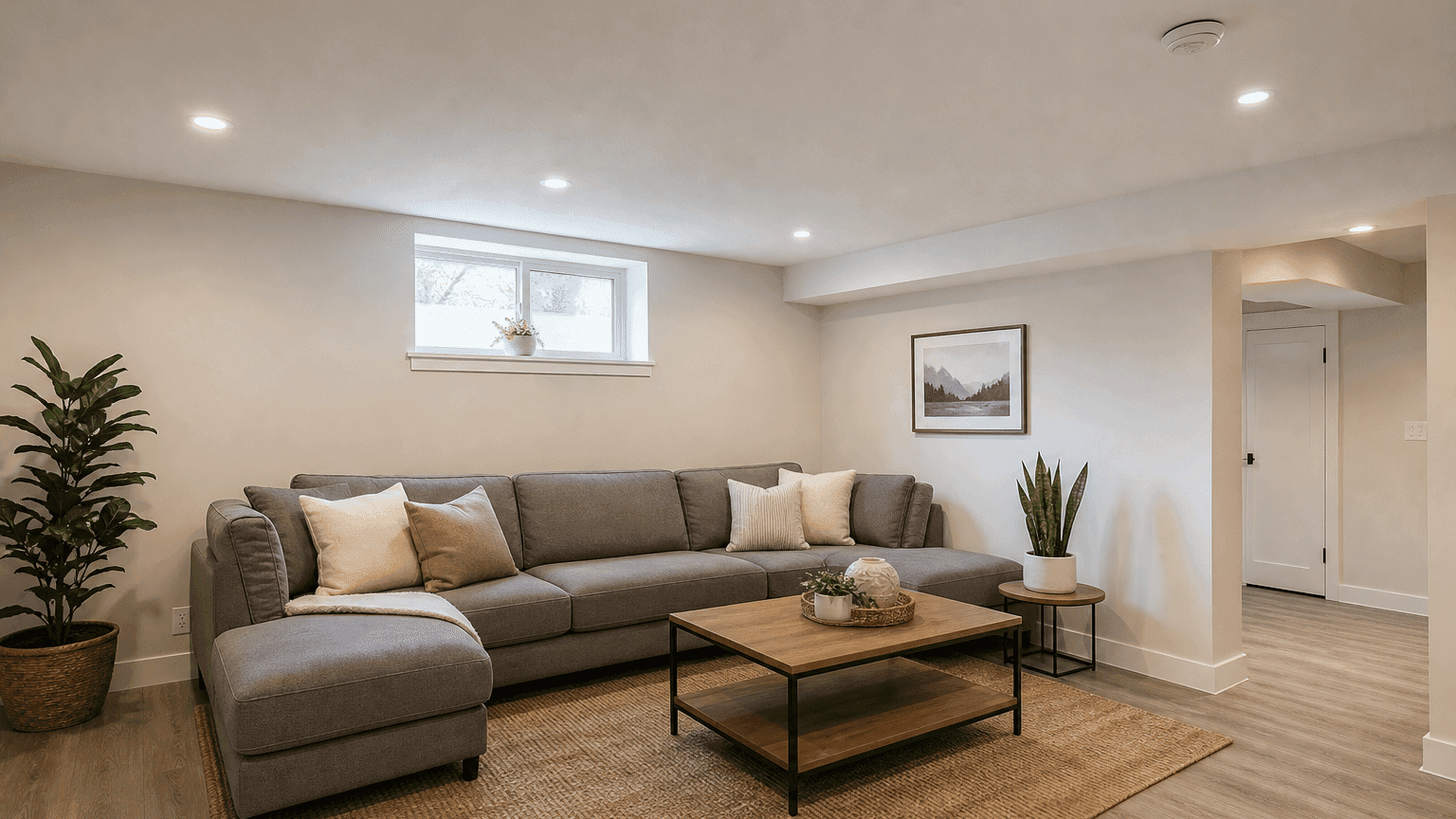 Basement Painting in Vancouver