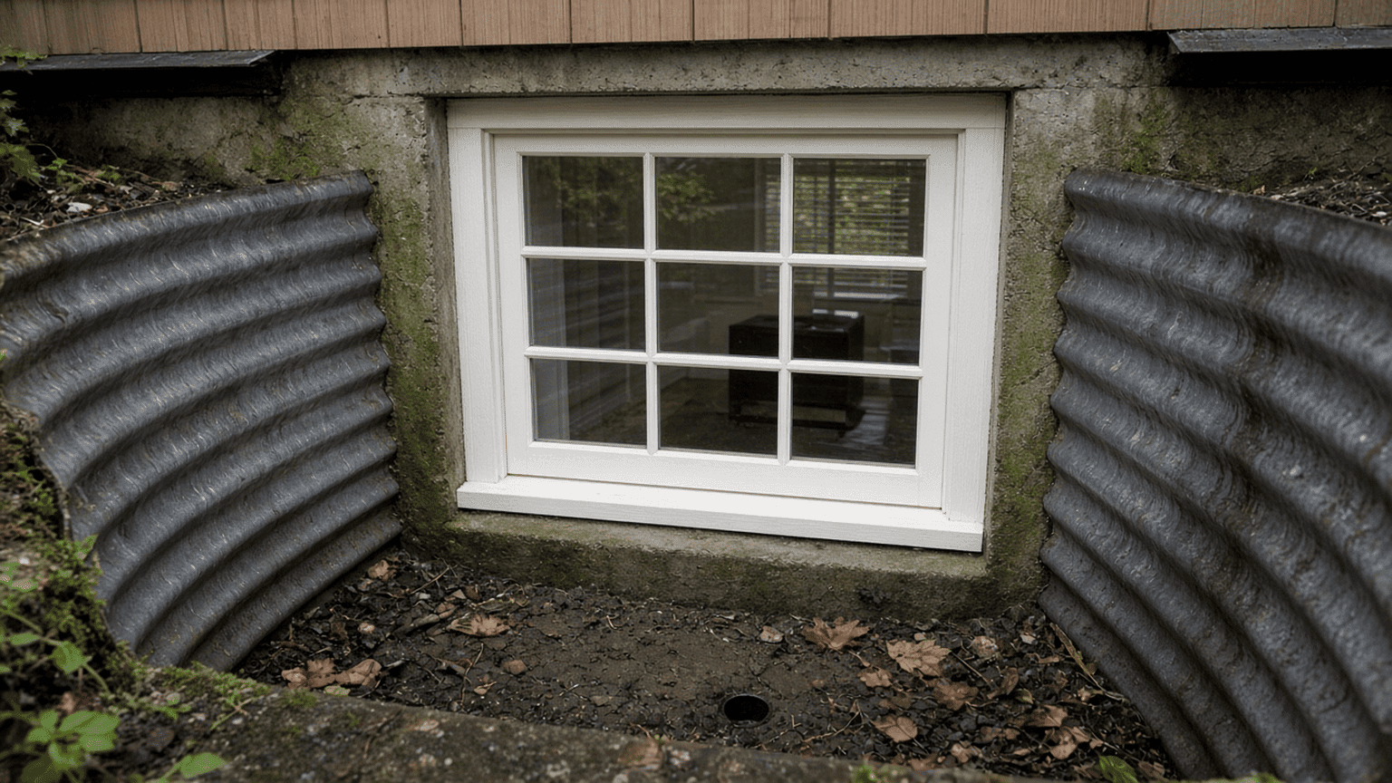 Basement-Window Sash Painting in Vancouver