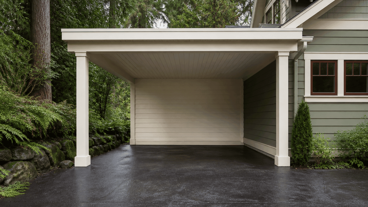 Carport Painting in Vancouver