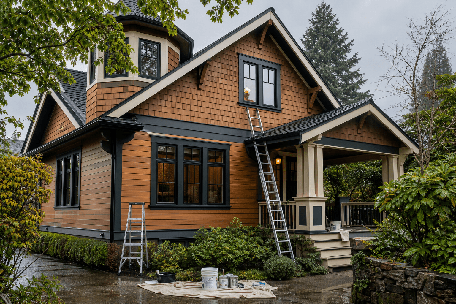 Cedar Siding Painting in Vancouver: Prep, Primers, and Weather Planning