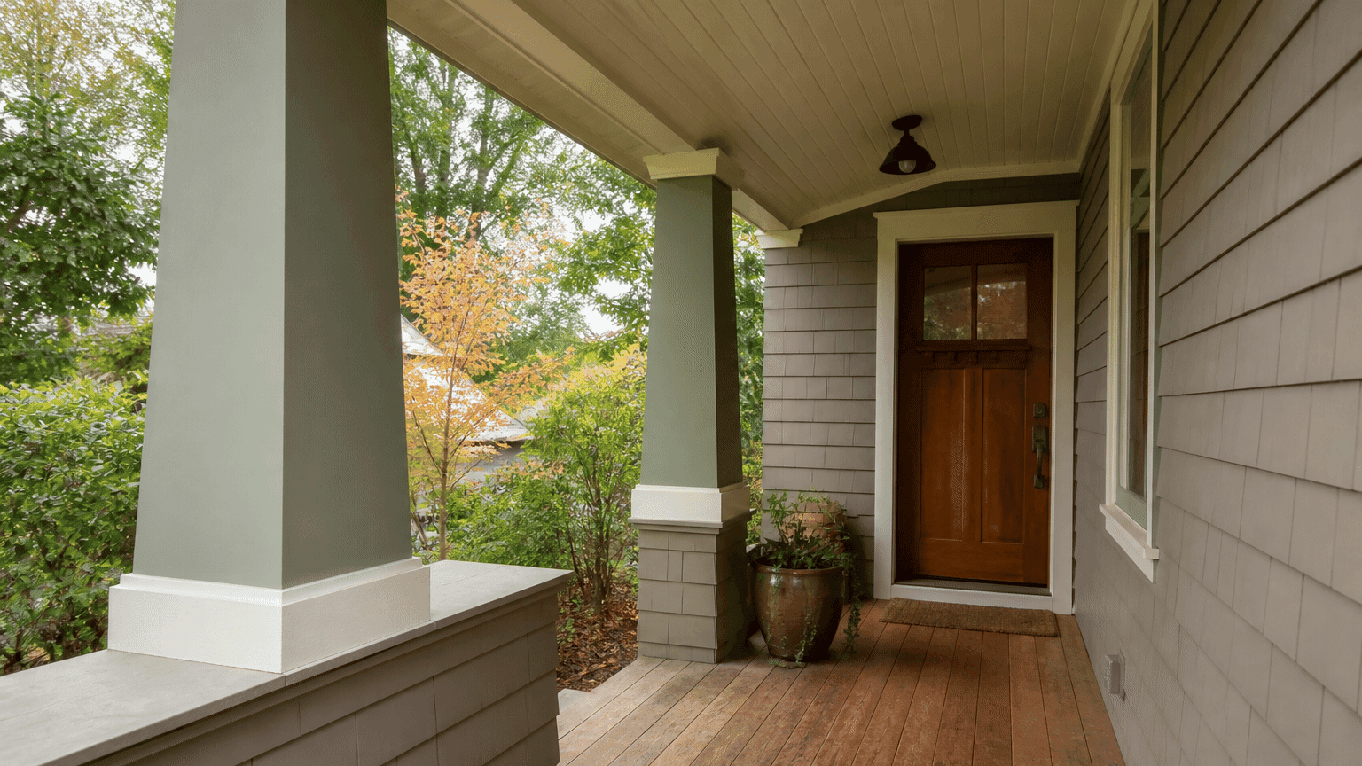 Covered Porch Painting in Vancouver