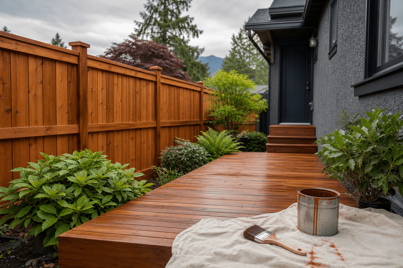 Deck and Fence Staining in Vancouver: Paint vs. Stain, Prep, and Timing