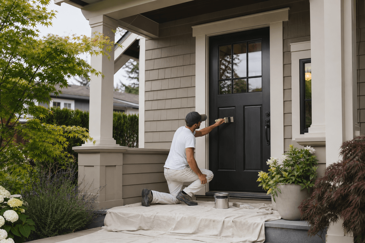 Front Door Painting in Vancouver: Curb Appeal Checklist