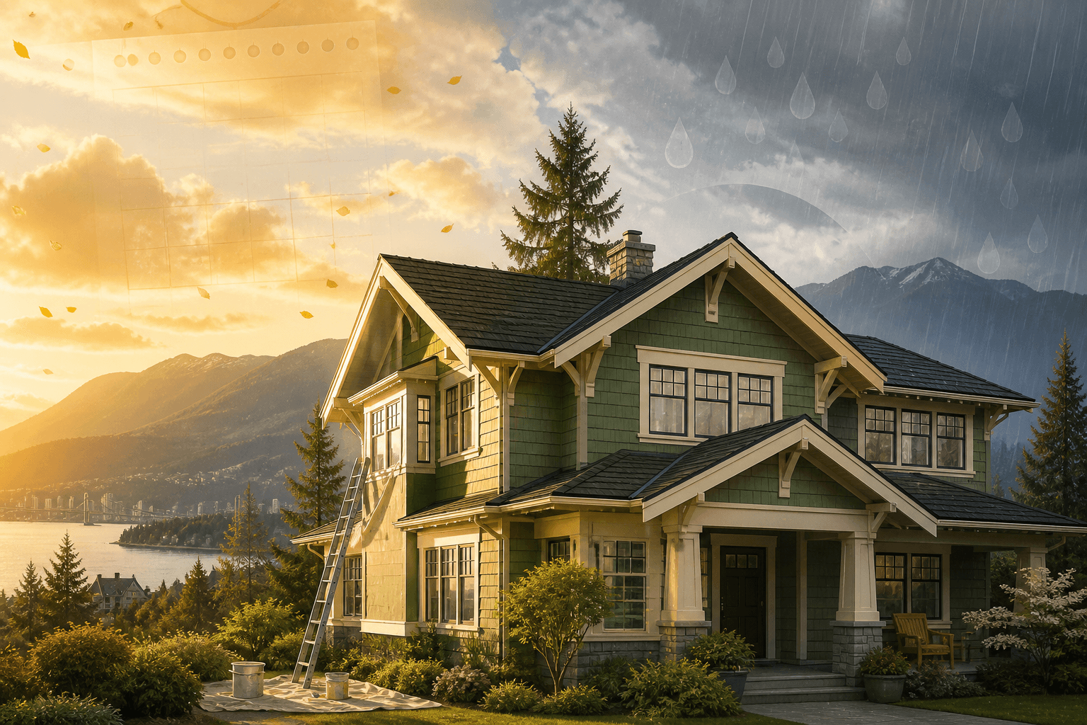 The Greater Vancouver Exterior Painting Almanac