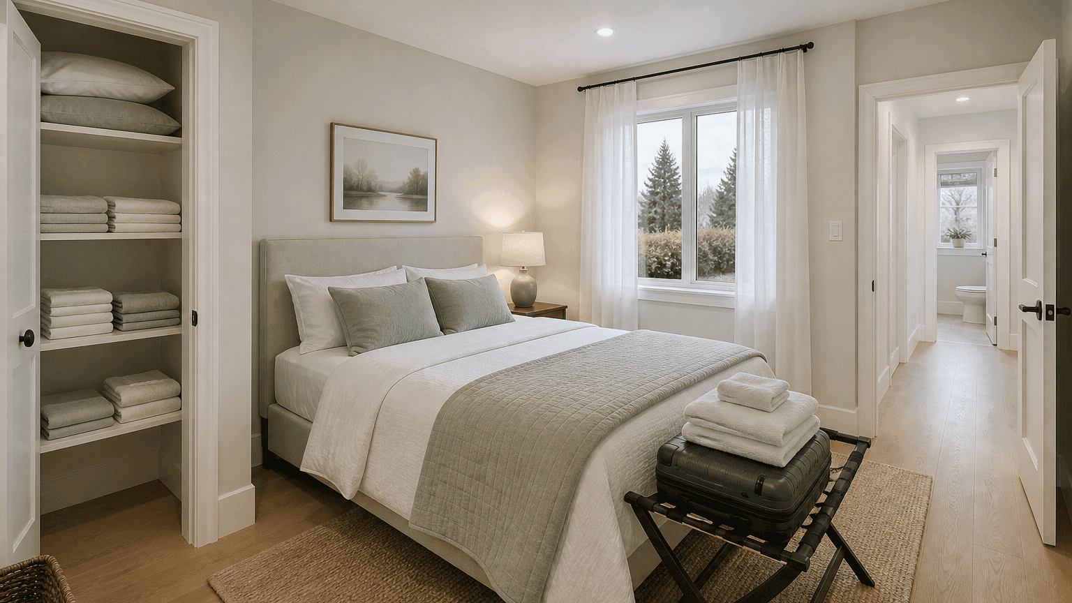 Guest Room Painting in Vancouver