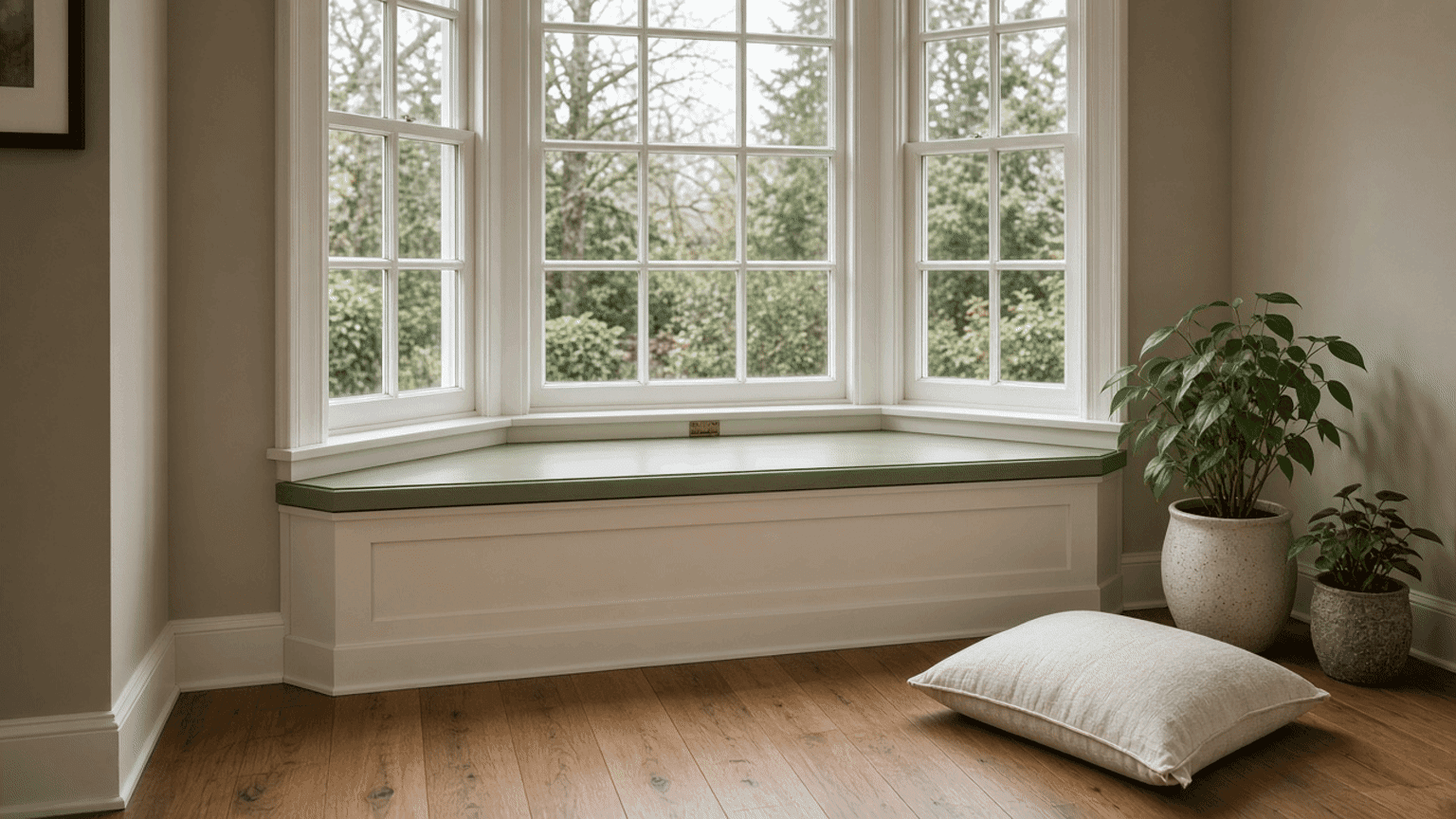 Bay Window Seat Painting in Vancouver