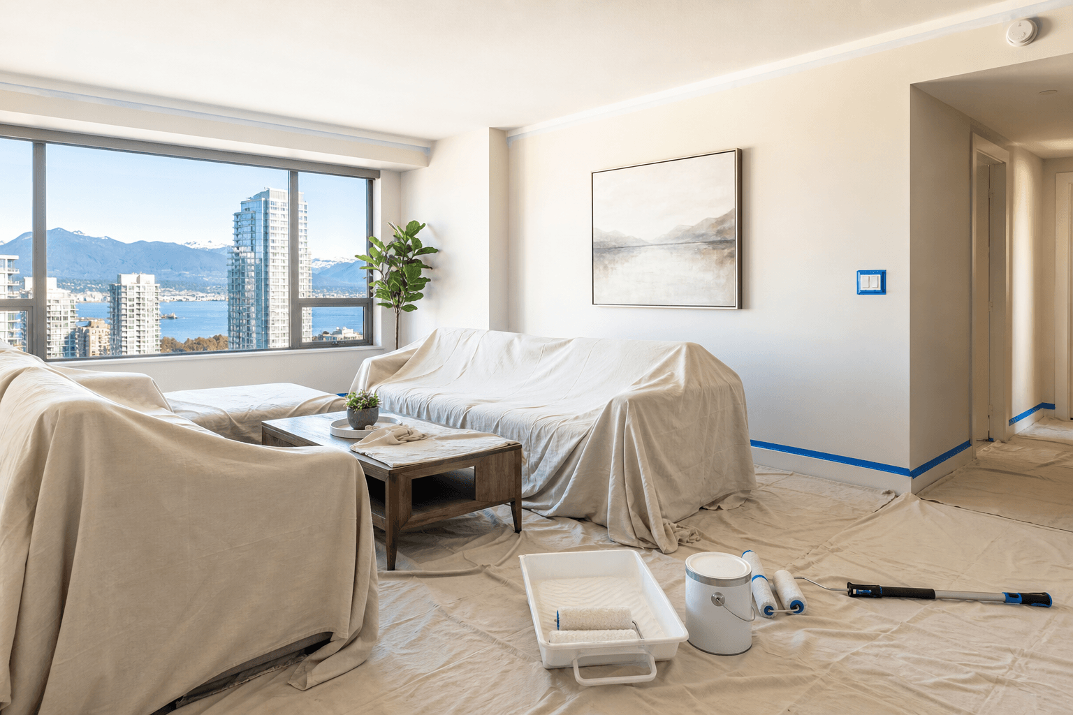 How to Prepare Your Home for Interior Painting in Vancouver