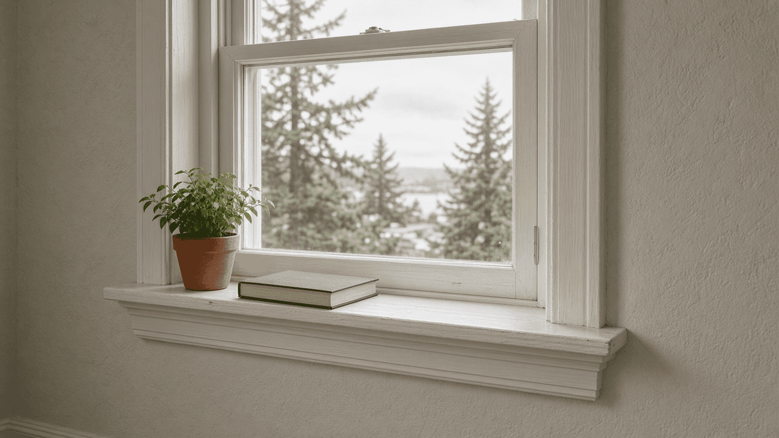 Window Stool and Apron Painting in Vancouver
