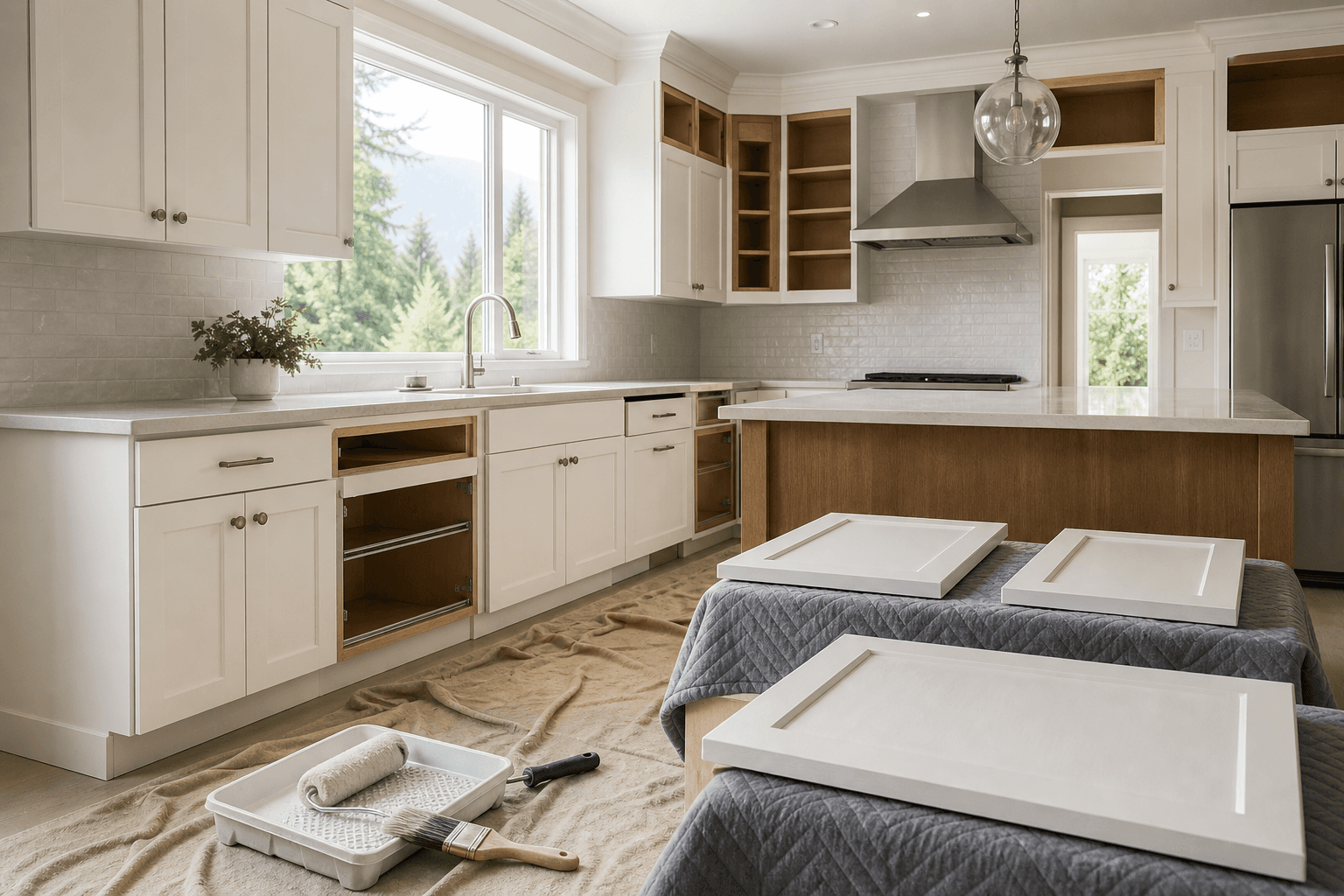 Kitchen Cabinet Painting in Vancouver: Cost and Prep Guide