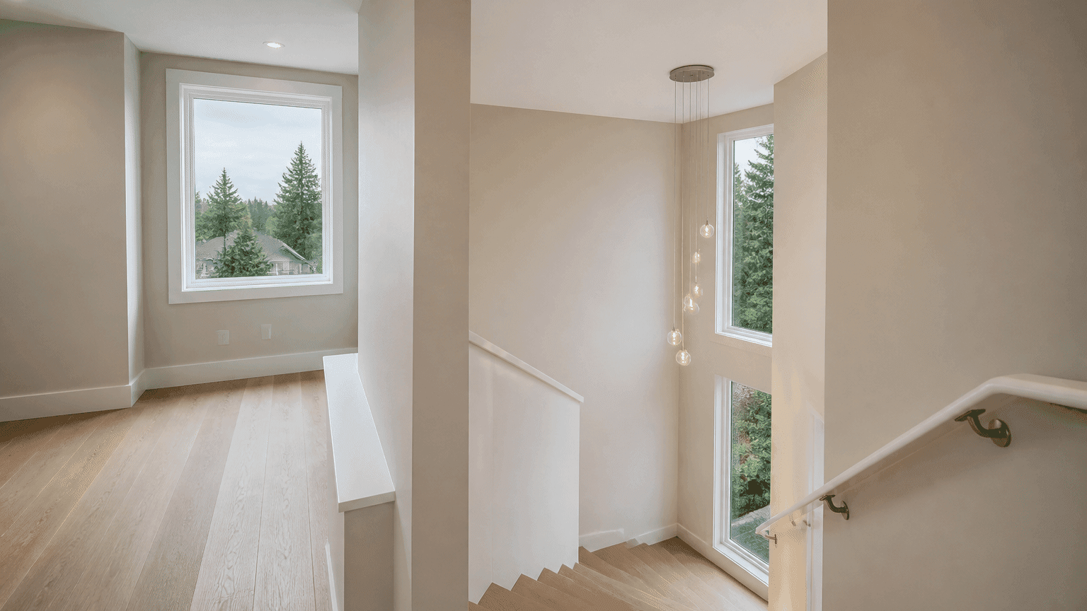 Landing and Stairwell Painting in Vancouver