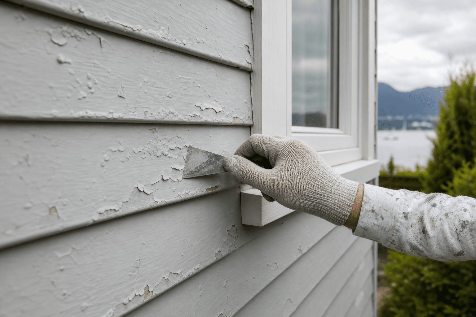 Why Paint Bubbles or Peels on Vancouver Homes
