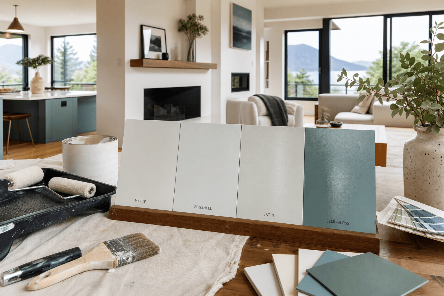 Paint Sheen Guide for Vancouver Homes: Flat, Eggshell, Satin, and Semi-Gloss