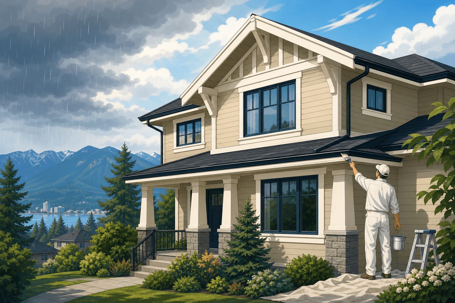 Should You Paint Before Vancouver's Rainy Season?