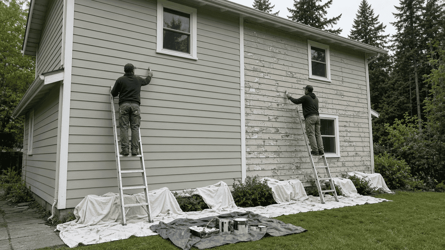 Surrey exterior painting company.