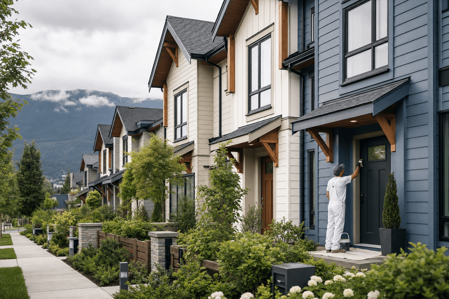 Townhouse Painting in Vancouver: Strata Rules, Access, and Weather Planning