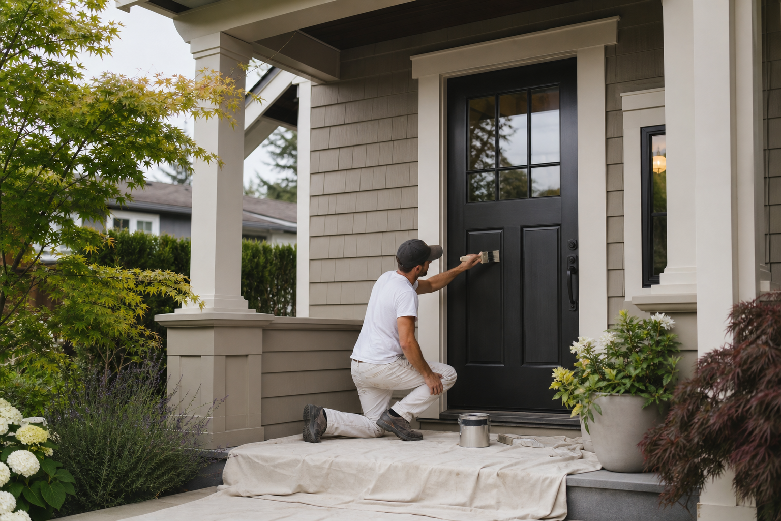 Front Door Painting in Vancouver: Curb Appeal Checklist