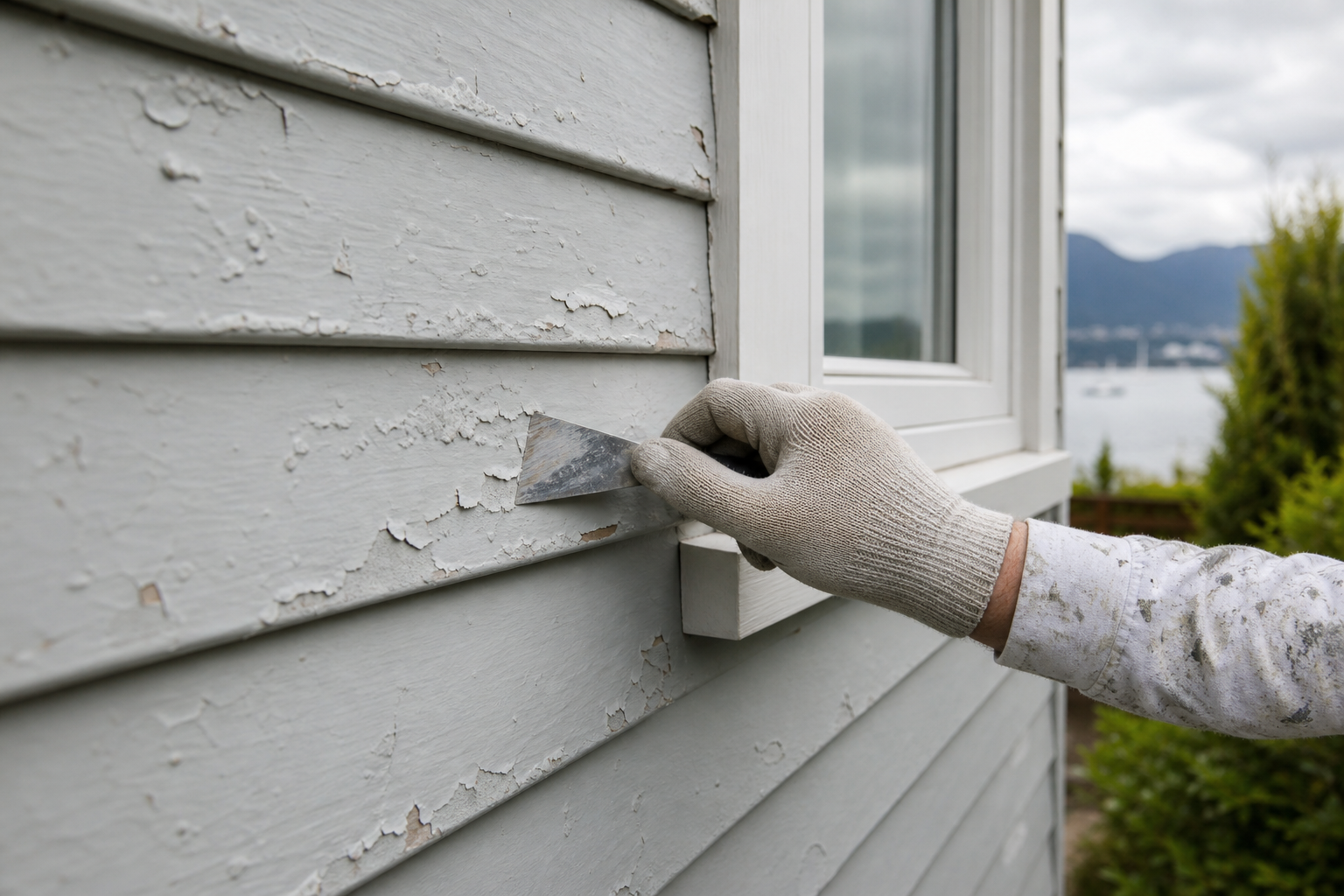 Why Paint Bubbles or Peels on Vancouver Homes
