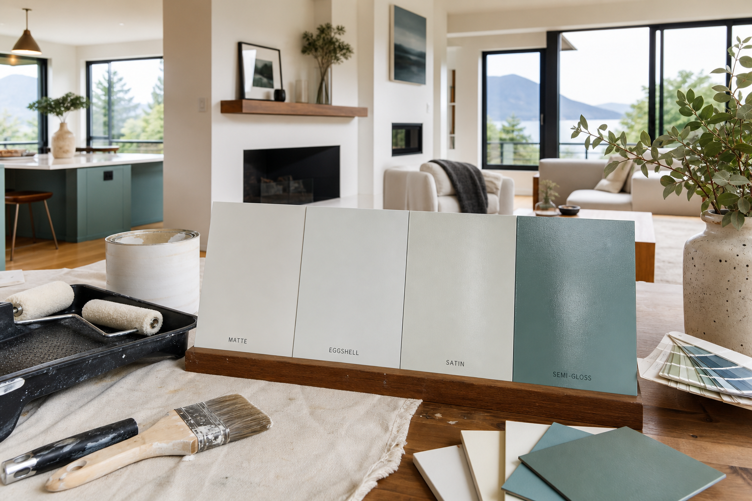 Paint Sheen Guide for Vancouver Homes: Flat, Eggshell, Satin, and Semi-Gloss